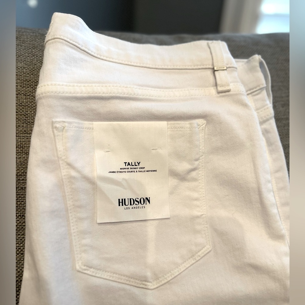 Hudson Tally cropped jeans NWT
